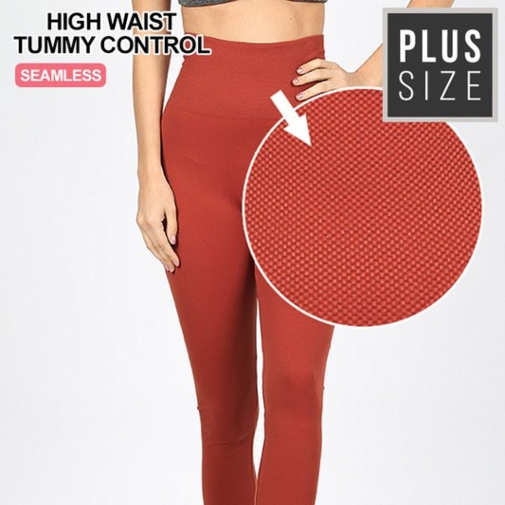 Zenana Outfitters Tummy Control Leggings NWT